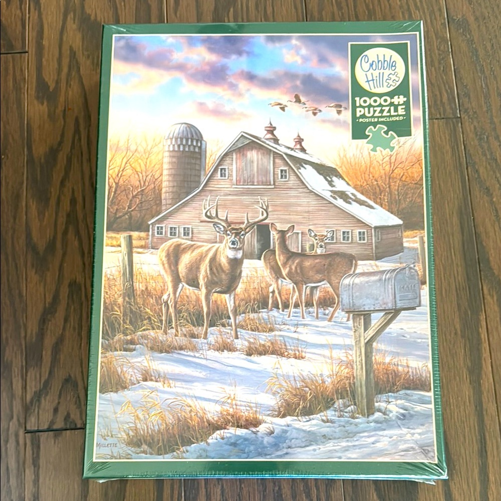 NWT Cobble Hill 1000 pc Puzzle Rural Route